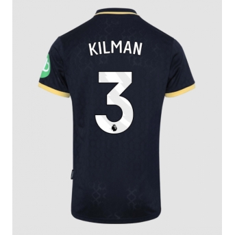 West Ham United Max Kilman #3 Maglia Gara Terza Repliche 2025-26 Maniche Corte